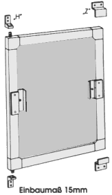 Siegel Flyscreens Spannrahmen